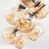 Koyoto Plafonnier, Boule lumineuse Or, Noir, 8 lumières