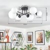Chehalis Plafonnier, Boule lumineuse Blanc, 6 lumières
