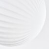 Chehalis Plafonnier, Boule lumineuse 60 cm Blanc, 6 lumières