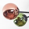 Chehalis Plafonnier, Boule lumineuse Bleu, Vert, Cuivré, 6 lumières
