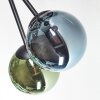 Chehalis Plafonnier, Boule lumineuse Bleu, Vert, Cuivré, 6 lumières
