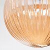 Chehalis Plafonnier, Boule lumineuse 34 cm Ambre, 3 lumières Chehalis Plafonnier, Boule lumineuse 34 cm Ambre, 3 lumières