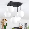 Chehalis Plafonnier, Boule lumineuse Blanc, 5 lumières