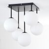 Chehalis Plafonnier, Boule lumineuse Blanc, 5 lumières
