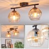 Koyoto Plafonnier, Boule lumineuse Ambre, Clair, 2 lumières