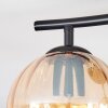 Koyoto Plafonnier, Boule lumineuse Ambre, Clair, 2 lumières