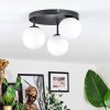 Chehalis Plafonnier, Boule lumineuse Blanc, 3 lumières