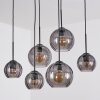 Koyoto Suspension, Boule lumineuse, Suspension Fumé, 6 lumières