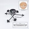 Chehalis Plafonnier, Boule lumineuse 55 cm Ambre, 6 lumières