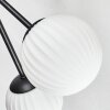 Chehalis Plafonnier, Boule lumineuse 55 cm Blanc, 6 lumières
