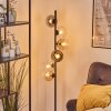 Koyoto Boule lumineuse, Lampadaire 32 cm Ambre, Clair, Fumé, 6 lumières