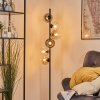 Koyoto Boule lumineuse, Lampadaire 32 cm Ambre, Clair, Fumé, 6 lumières