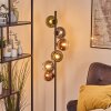 Koyoto Boule lumineuse, Lampadaire 32 cm Bleu, Vert, Clair, Cuivré, 6 lumières
