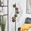 Gastor Boule lumineuse, Lampadaire 34 cm Bleu, Vert, Cuivré, 6 lumières