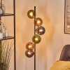Gastor Boule lumineuse, Lampadaire 34 cm Bleu, Vert, Cuivré, 6 lumières