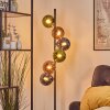 Gastor Boule lumineuse, Lampadaire 34 cm Bleu, Vert, Cuivré, 6 lumières