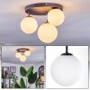 Chehalis Plafonnier, Boule lumineuse 30 cm Blanc, 3 lumières