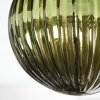Chehalis Plafonnier, Boule lumineuse 30 cm Bleu, Vert, Cuivré, 3 lumières