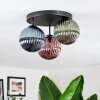 Chehalis Plafonnier, Boule lumineuse 33.5 cm Bleu, Vert, Cuivré, 3 lumières