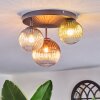 Chehalis Plafonnier, Boule lumineuse 30.5 cm Bleu, Vert, Clair, Cuivré, 3 lumières