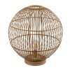 Lampe de table Globo HILDEGARD Brun, 1 lumière