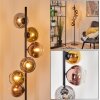 Koyoto Boule lumineuse, Lampadaire 32 cm Or, Clair, Cuivré, Fumé, 6 lumières