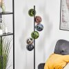 Gastor Boule lumineuse, Lampadaire 34 cm Bleu, Chrome, Vert, Cuivré, Fumé, 6 lumières
