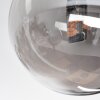 Chehalis Plafonnier, Boule lumineuse 30.5 cm Fumé, 3 lumières