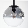 Chehalis Plafonnier, Boule lumineuse 30.5 cm Clair, Fumé, 3 lumières
