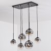 Ripoll Suspension, Boule lumineuse, Suspension Clair, Fumé, 6 lumières