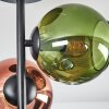 Koyoto Plafonnier, Boule lumineuse 31 cm Bleu, Vert, Cuivré, 4 lumières