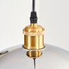 Ripoll Suspension, Boule lumineuse, Suspension Or, 1 lumière