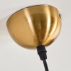 Ripoll Suspension, Boule lumineuse, Suspension Or, 1 lumière