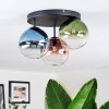 Chehalis Plafonnier, Boule lumineuse 33.5 cm Bleu, Vert, Clair, Cuivré, 3 lumières