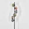 Gastor Boule lumineuse, Lampadaire 34 cm Bleu, Chrome, Vert, Clair, Cuivré, Fumé, 6 lumières