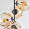 Koyoto Plafonnier, Boule lumineuse 31 cm Ambre, Clair, 4 lumières