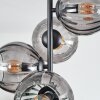 Koyoto Plafonnier, Boule lumineuse 31 cm Fumé, 4 lumières