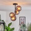 Koyoto Plafonnier, Boule lumineuse 31 cm Fumé, 4 lumières