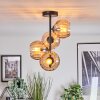 Koyoto Plafonnier, Boule lumineuse 31 cm Ambre, 4 lumières