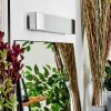 Teral Lampe de miroir, Applique murale LED Chrome, 1 lumière
