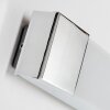 Teral Lampe de miroir, Applique murale LED Chrome, 1 lumière