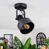 Tylar Plafonnier, Spot de plafond Noir, 1 lumière