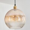 Koyoto Suspension, Boule lumineuse, Suspension Or, 1 lumière
