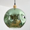 Ripoll Suspension, Boule lumineuse, Suspension Or, 1 lumière