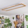 Belan Plafonnier, Panel LED Écru, Blanc, 1 lumière, Télécommandes
