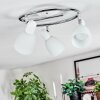 Starkeryd Plafonnier, Spot de plafond Chrome, Blanc, 3 lumières