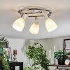 Starkeryd Plafonnier, Spot de plafond Chrome, Blanc, 3 lumières