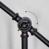 Albreda Lampe à poser LED Noir, 1 lumière