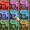 Banek Lampe de miroir, Applique murale LED Chrome, 1 lumière, Changeur de couleurs