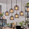 Koyoto Suspension, Boule lumineuse, Suspension Fumé, 6 lumières